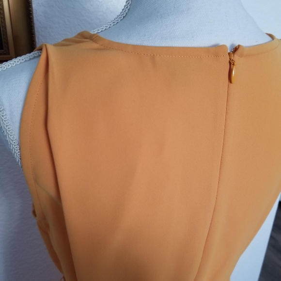 Elegant Yellow Dress- Ann Taylor - Picture 6 of 11